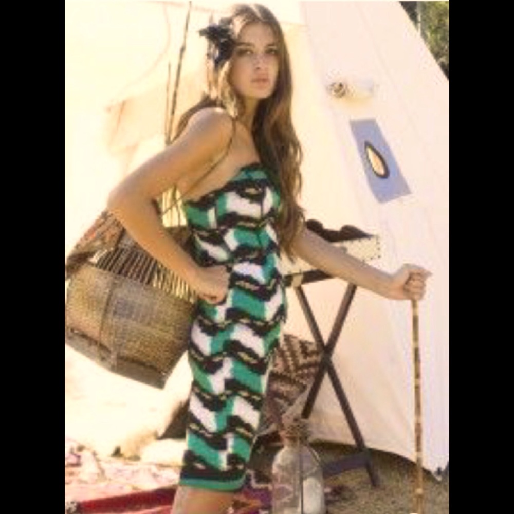 Heidi Merrick Strapless dress